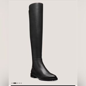 BRAND NEW Stuart Weitzman City Boot in Nappa Leather- Black 6.5